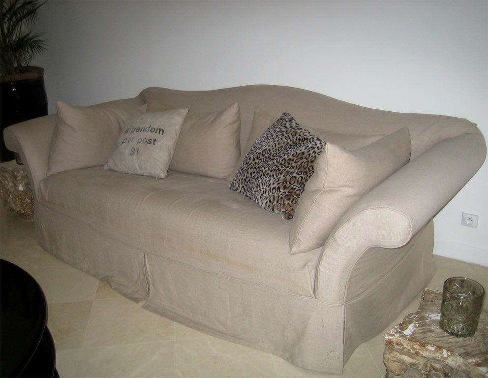 Two End of 20th Century Belgian Sofas For Sale 3