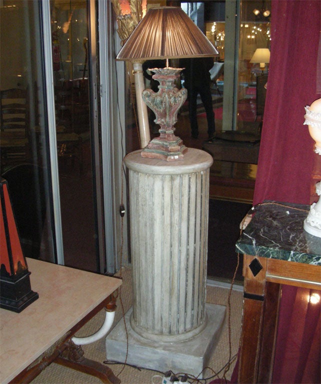 Two 19th Century Wooden Columns For Sale 1