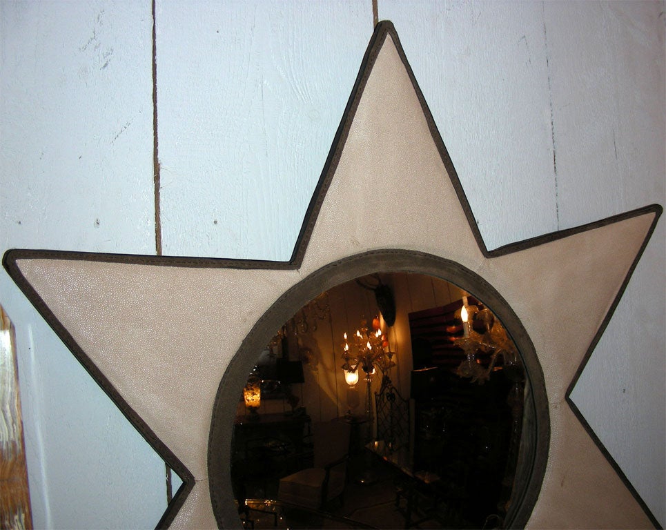 1950s Star-Shaped Mirror For Sale 1