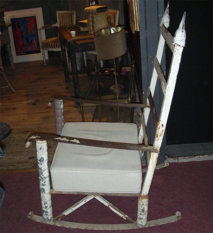 1910 Irish Rocking Chair For Sale at 1stDibs