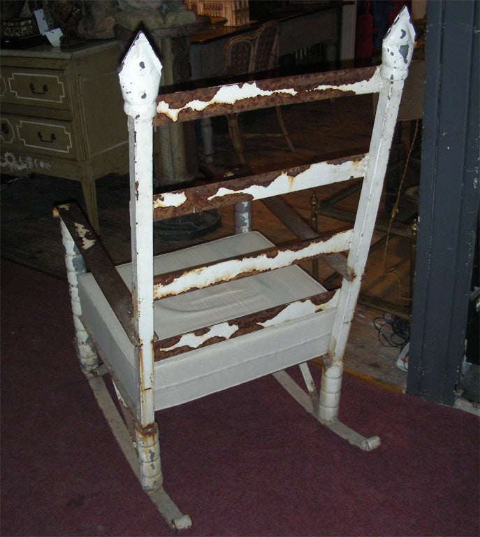 1910 Irish Rocking Chair For Sale at 1stDibs