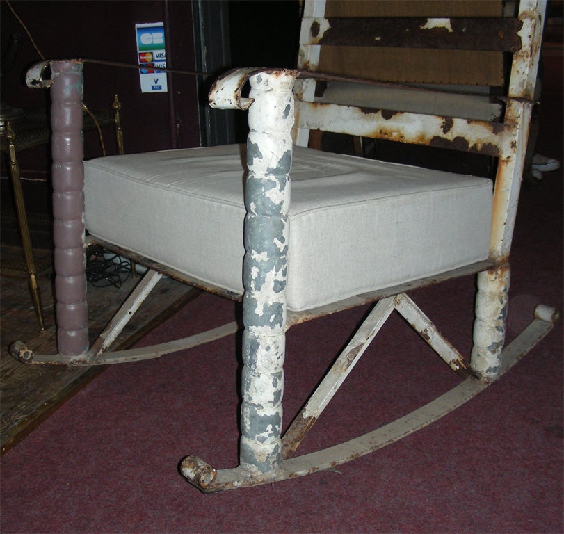 1910 Irish Rocking Chair For Sale at 1stDibs