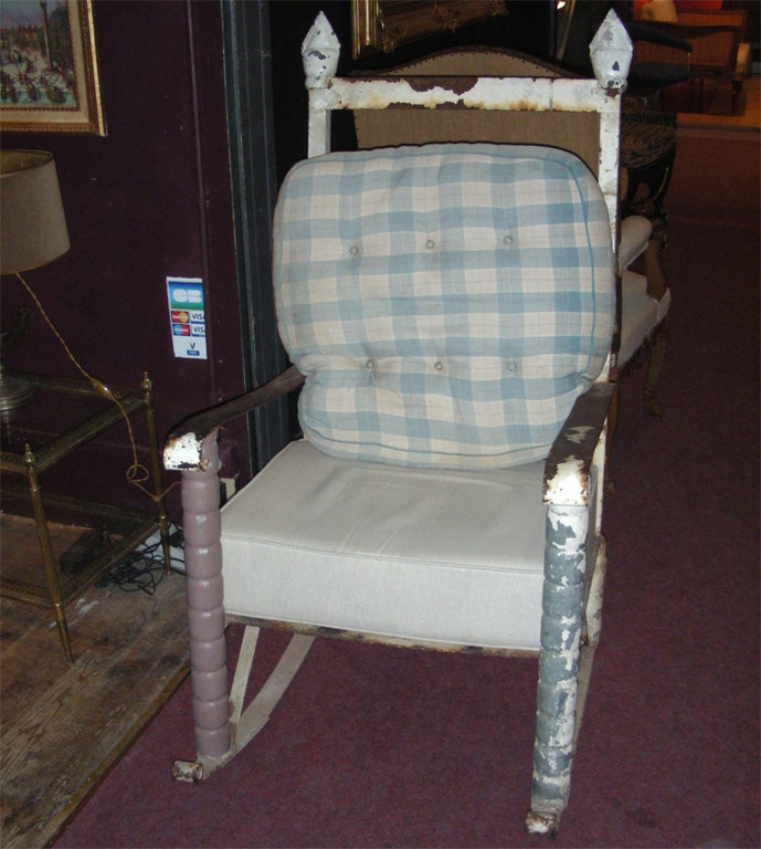 1910 Irish Rocking Chair For Sale at 1stDibs
