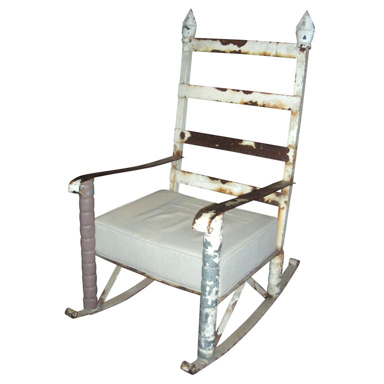 1910 Irish Rocking Chair For Sale at 1stDibs