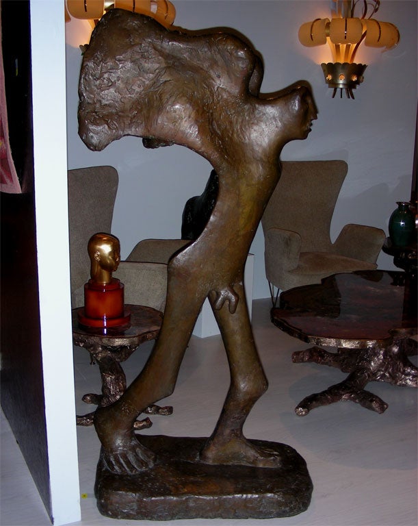 Mid-20th Century 1960s Bronze Sculpture by James Brown