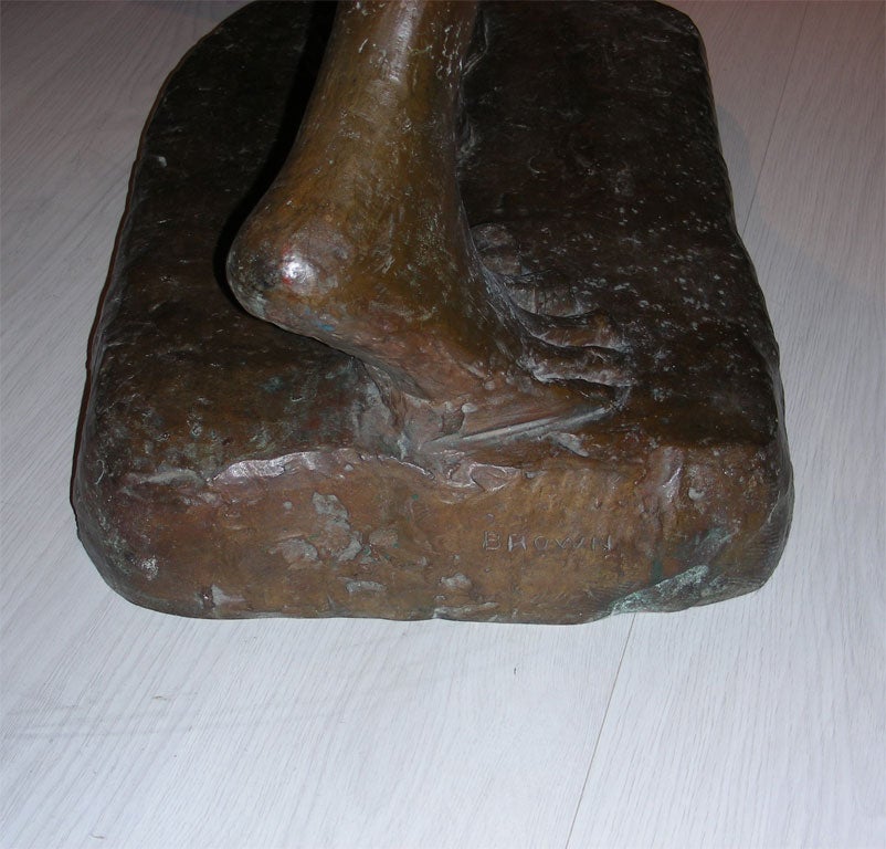 1960s Bronze Sculpture by James Brown 2