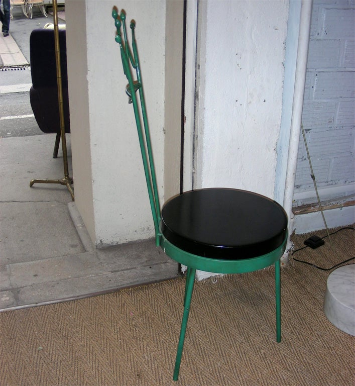 Milieu du XXe siècle Chaise utilisée dans le film « Playtime » de Jacques Tati, 1967 en vente