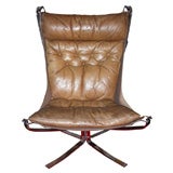 One Large 1970s "Falcon" Armchair by Sigurd Resell