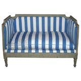 Handsome End of 18th Century Alcove Settee
