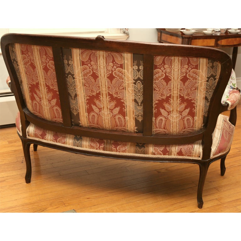 Louis XV Style Upholstered Settee 1