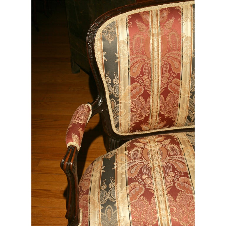 Louis XV Style Upholstered Settee 2