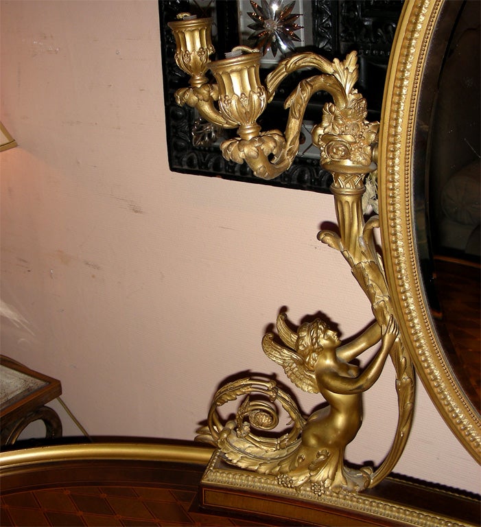 French Very Beautiful 1880s Vanity Table For Sale