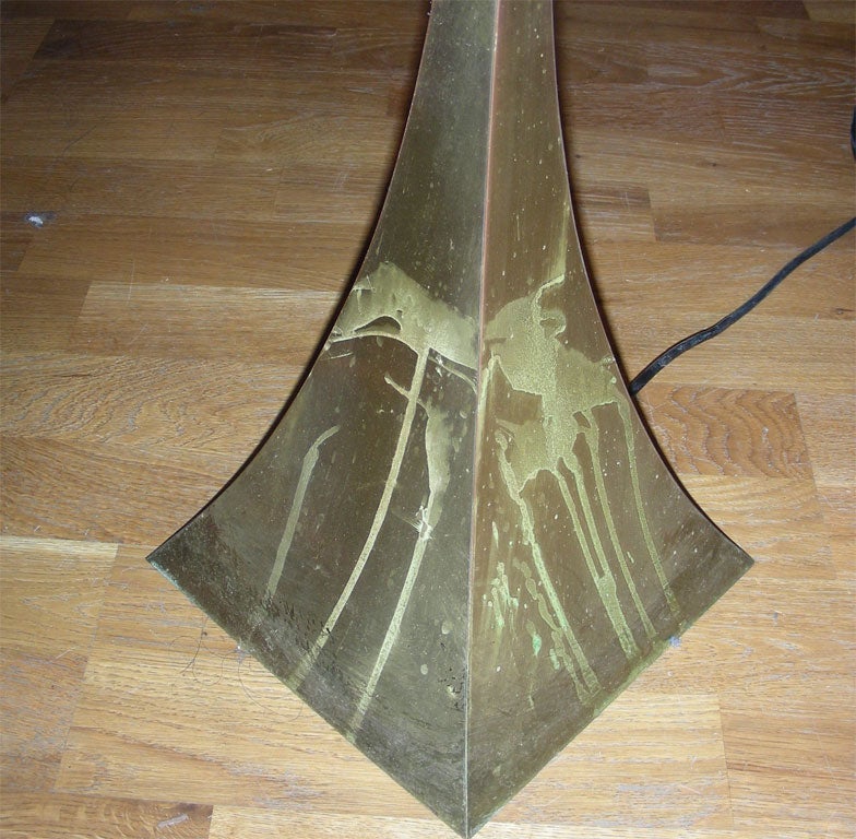 Metal 1970s Italian Floor Lamp by Reggiani For Sale
