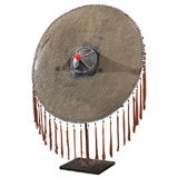 Chinese Miao Woven & Lacquered Bamboo Hat