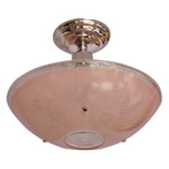 Chandelier 1940s Pink and Pink 8