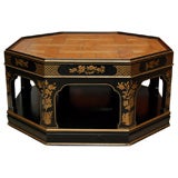 Octagonal Coffee Table by Baker