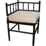 Bobbin Turned Corner Chair
