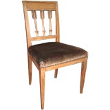 Set of Six  Dutch Arrow Back Chairs