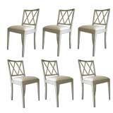 Six Swedish  Dining Chairs