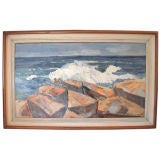 Mid Century Seascape