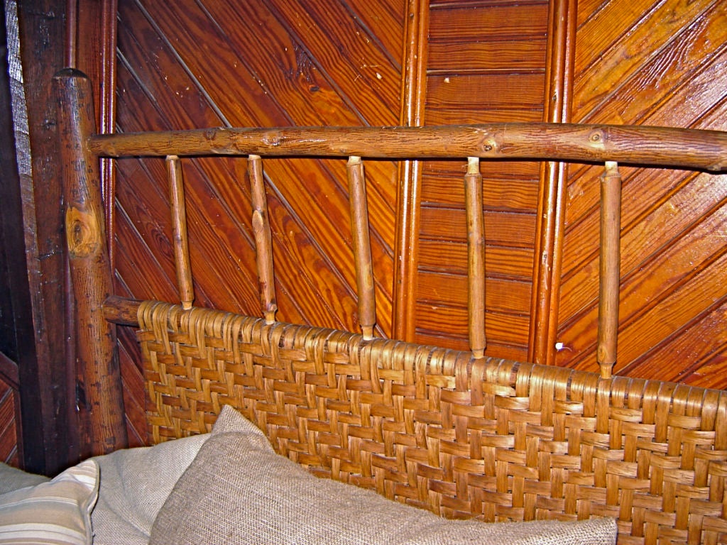 Old Hickory Double Bed