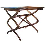 Antique Previously Folding Side Table