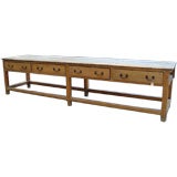 Long Console with Drawers