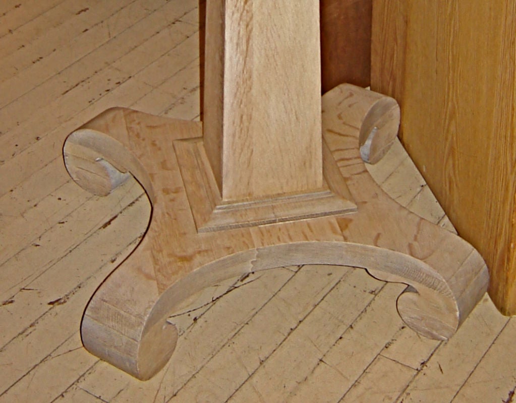 Bleached Oak Empire Side Table