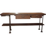 Industrial Work Bench Console