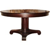 American Empire Dining Table