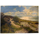 Large Luminous Seashore Painting