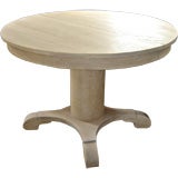 Small Cerused Oak Dining Table