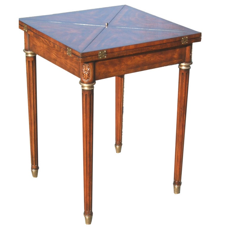 English Game Table For Sale