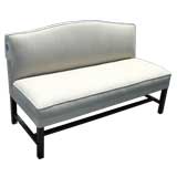 Upholstered settee