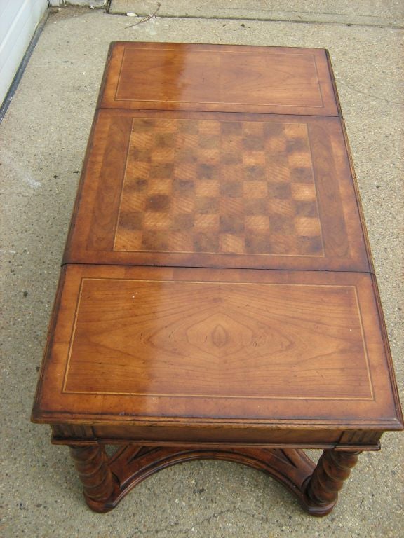 Game Coffee Table In Good Condition For Sale In Bridgehampton, NY