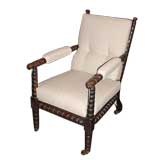 Antique Rosewood Bobbin Chair