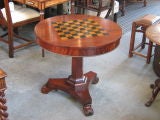 mahogany games table