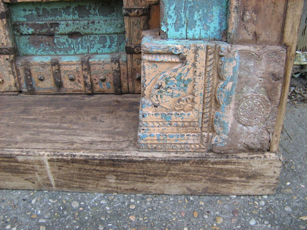 19th Century Indian door bookcase