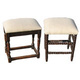 Antique victorian stools