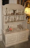 painted wine cabinet