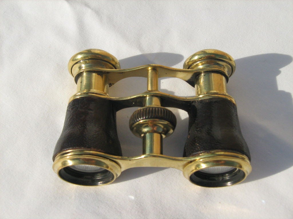 English Antique binoculars