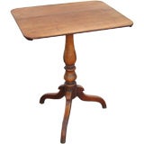 Antique pedestal side table Antique pedestal side table