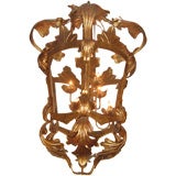 Very Large Gilded Chandelier