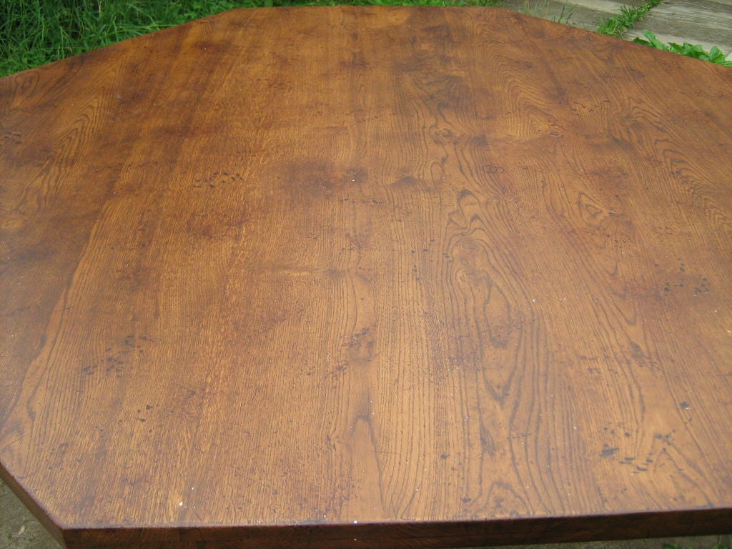 octagon dining room table