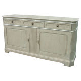 French Painted Server