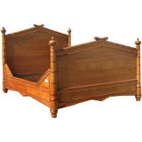 Antique Faux Bamboo Bed