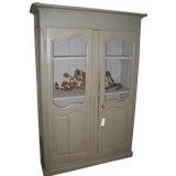 French Armoire--Chicken wire
