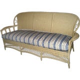 Antique Wicker Sofa