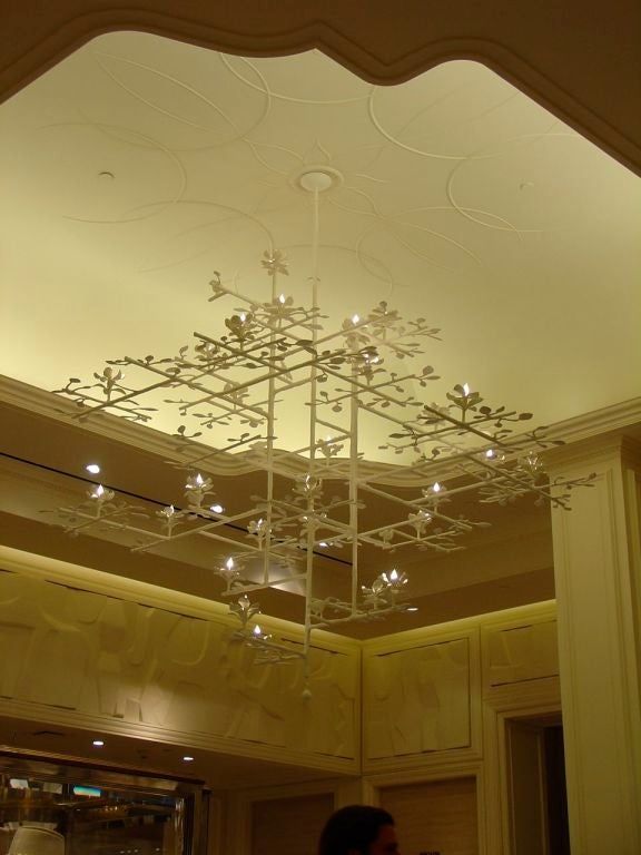 Lotus Chandelier  For Sale 4