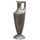 A Sarreguemines "Faux Porphyry" Glaze Vase